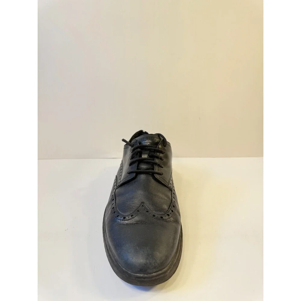 Cole Haan Mens Casual Dress Shoes Black Leather US 9